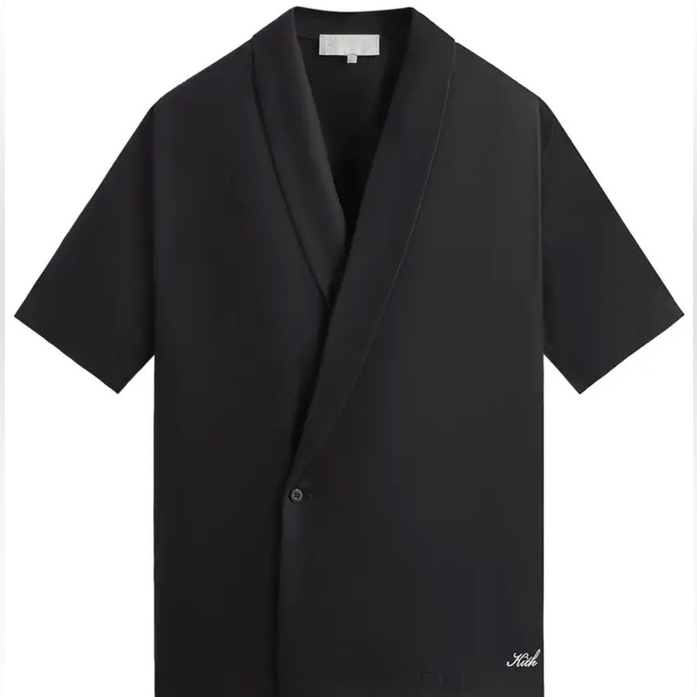 Kith Black Thompson Crossover Shirt